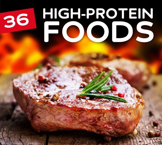 Comprehensive list of low carb foods that are high in protein. These foods are essential to building lean muscle.