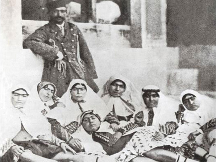 Shocking beauty of concubines of Iranian Shah Qajar Nasser