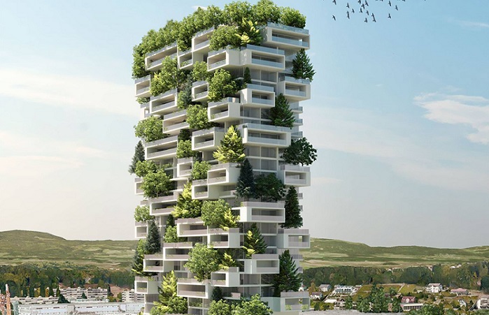 Vertical forests-skyscrapers are been building in Asia