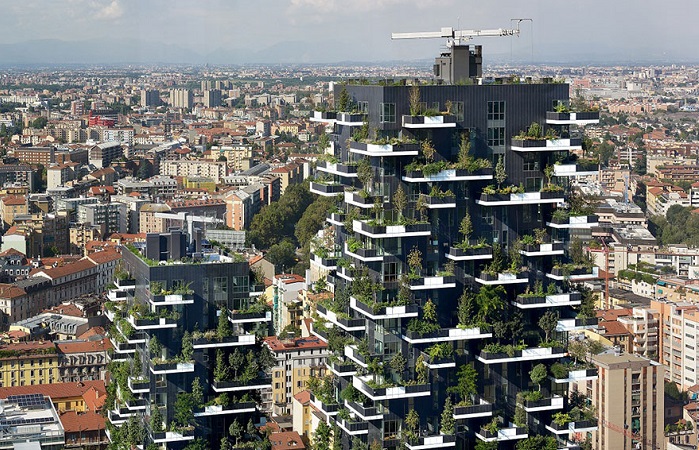 Vertical forests-skyscrapers are been building in Asia