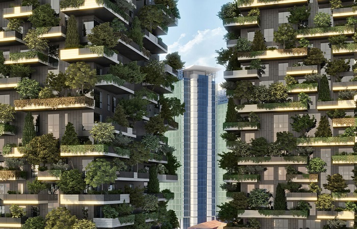 Vertical forests-skyscrapers are been building in Asia