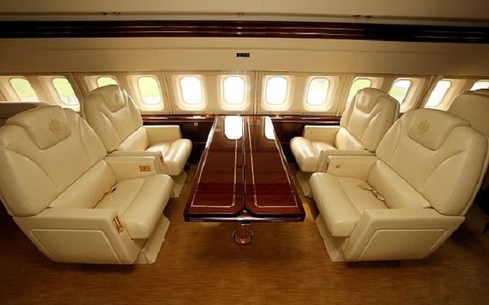 The most luxurious private jets, 20 photos