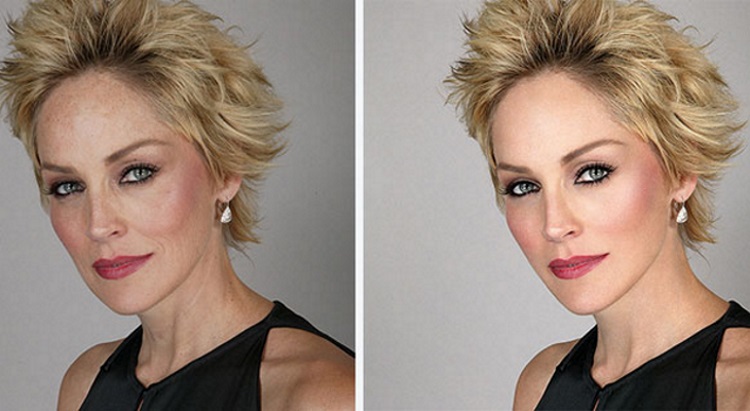 Celebrities before and after photoshop, 22 photos