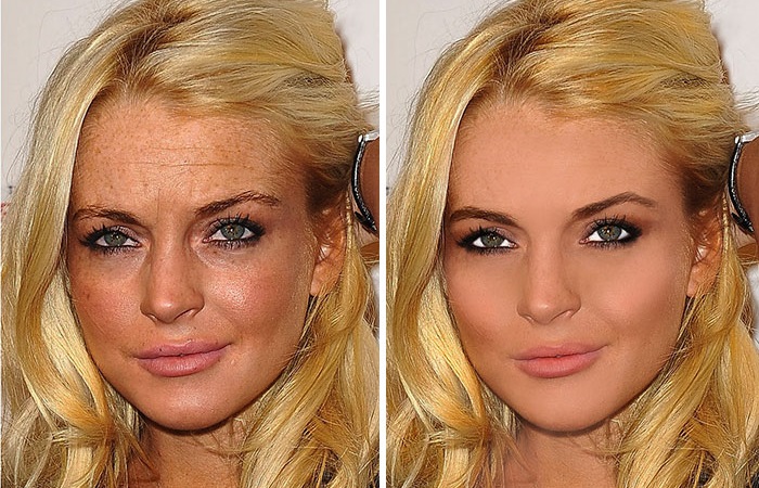 Celebrities before and after photoshop, 22 photos