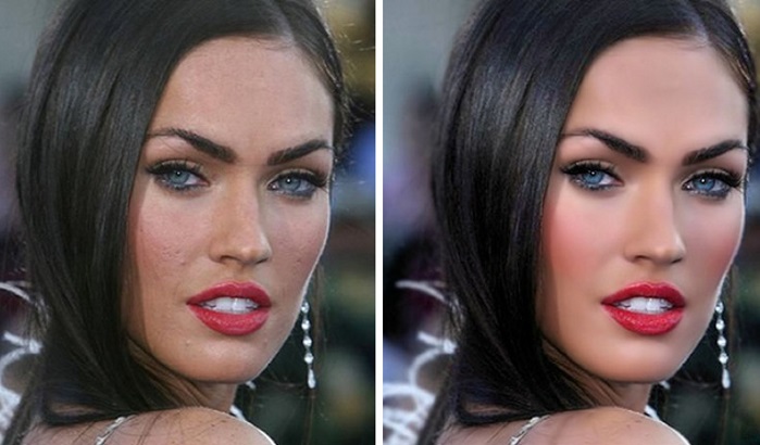 Celebrities before and after photoshop, 22 photos