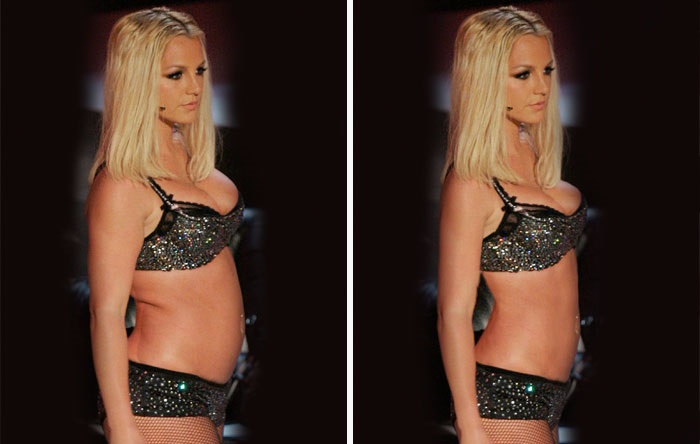 Celebrities before and after photoshop, 22 photos