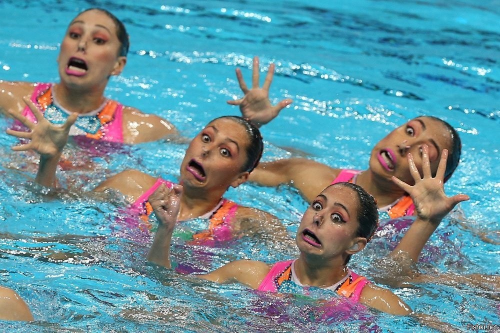 Laugh Out Loud: Funny Moments in Synchronized Swimming